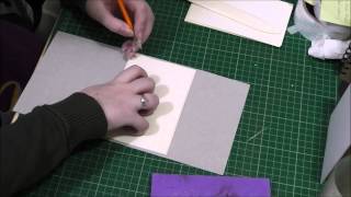 How to make a handmade Soft Cover Wrap Around Journal or book [upl. by Derrek377]