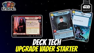 Ein wachsames StarterdeckUpgrade  Vader Control Wachsamkeit  Star Wars Unlimited [upl. by Kristian]