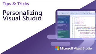 Personalizing Visual Studio 2022 [upl. by Sidonius856]