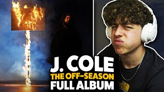 J Cole  The OffSeason FULL ALBUM REACTION [upl. by Benni]