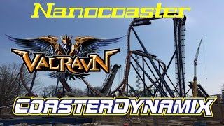 Valravn Cedar Point Coaster Dynamix Nano coaster Timelapse [upl. by Nord596]