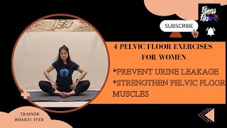 PELVIC FLOOR EXERCISES I KEGEL EXERCISE II URINE INCONTINENCE II FEMALE HEALTH I YOGA FOR WOMEN [upl. by Umberto153]