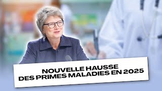 Nouvelle hausse des primes maladies en 2025 [upl. by Ilyssa]