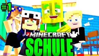 Mein 1 SCHULTAG BEGINNT  Minecraft SCHULE 01 DeutschHD [upl. by An538]