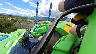 POV Aftershock at Silverwood Theme Park [upl. by Fatsug]