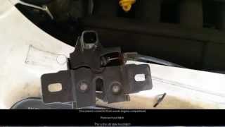 How to install new hood alarm switch 2008 Land Rover LR2 [upl. by Erasmus]