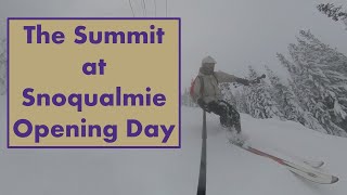 The Summit at Snoqualmie Opening Day [upl. by Taam]