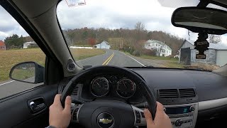 2008 Chevrolet Cobalt SS Turbocharged  POV Test Drive Binaural Audio [upl. by Alaecim]