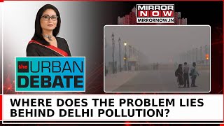 Delhi Chokes As Airpocalypse Returns Authorities Fudging Facts To Conceal Crisis  Urban Debate [upl. by Anairam]