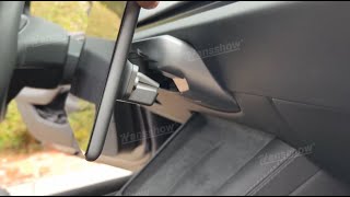 Hansshow Console Dashboard Touch Screen Swiveling Mount kit For Model 3Y3 Highland [upl. by Adnah]