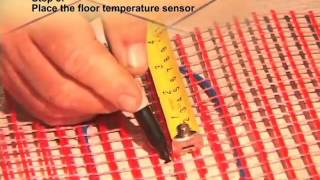 Raychem Quicknet Floor Heating Mat Installation [upl. by Nnyletak]