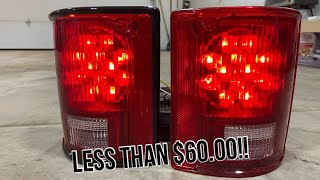 DIY LED Squarebody Chevy Taillights [upl. by Ardith]