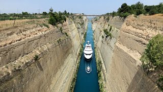 Corinth Canal an epic moment you wont forget [upl. by Zorah867]