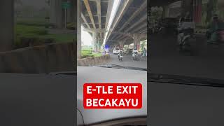 ETLE Ganjil Genap Exit Tol Becakayu DI Panjaitan [upl. by Eelrac615]