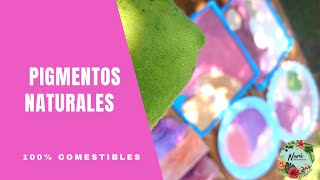 Pigmentos naturales Para Maquillaje Nutricosmético [upl. by Ylrad]