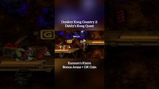 Kannon’s Klaim  Bonus Areas  DK Coin part 2 DKC DonkeyKong DKC2 DKC3 DK64 SNES [upl. by Naesal4]