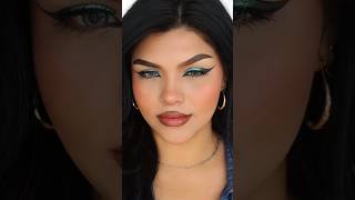 how to do green eye makeup tutorialparty makeupeidmakeup ytshorts viral shorts makeuptutorial [upl. by Benkley]