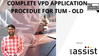 Complete Application Procedure Through Uniassist VPD of TUM  OLD [upl. by Shevlo]