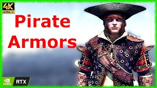 Skyrim Special Edition Mod  Pirate Armors [upl. by Irelav115]