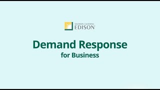 Demand Response for Business [upl. by Scot195]