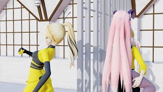 MMD Miraculous X Vocaloid Bunny Wife Insurance [upl. by Ecyac189]