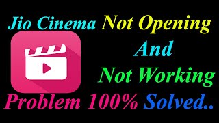 How to Fix Jio Cinema App Not Opening  Loading  Not Working Problem in Android Phone [upl. by Yrekaz]