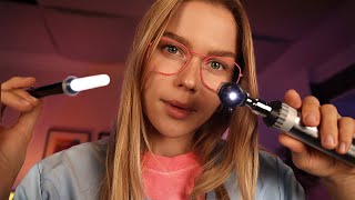 ASMR Doctor Lizi Checking Your Ears Ear Examination Ear Cleaning amp Hearing Test  Soft Spoken [upl. by Tarsuss]