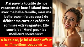 Jai payé la totalité de nos vacances de luxe à Miami Beach avec ma bellefamille [upl. by Dominick]