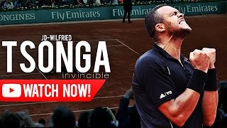 JoWilfried Tsonga  Invincible ᴴᴰ [upl. by Ayiotal]