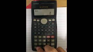 Calculate Normal Distribution with Casio Calculator fx570ms [upl. by Aniaz782]