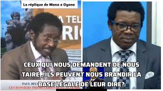 Aristide mono répond sévèrement au prof Oyono [upl. by Notsew]