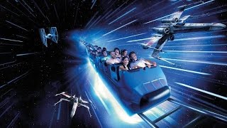 SPACE MOUNTAIN MISSION STAR WARS HYPERSPACE MOUNTAIN DISNEYLAND PARIS in PLANET COASTER [upl. by Htenay]