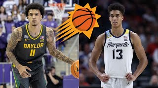 The Phoenix Suns drafted Oso Ighodaro and signed Jalen Bridges [upl. by Yliab]