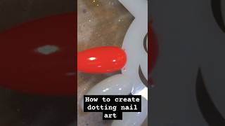 How to create doting nail art setup by step trendingreels nailart nails trending reels [upl. by Mayhew]