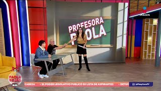 ¿Qué significa la palabra “chamba” La profesora Paola nos explica  DPC con Paola Rojas [upl. by Stephan]