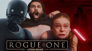 FIRST TIME WATCHING  Rogue One  MOVIE REACTION [upl. by Ailatan974]