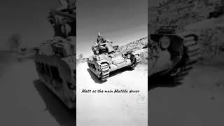 Mk IV and MkIIa Matilda tanks on the move [upl. by Mehta]