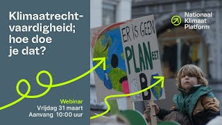 Webinar Klimaatrechtvaardigheid [upl. by Nyletak]