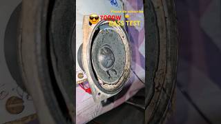 HIGH WATTS BASS TESTING 🔊 😱😱😤🙀caraudio dj speaker bass carsubwooferbass viralshort [upl. by Affer76]