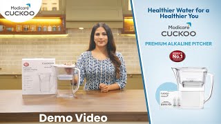 Modicare Cuckoo Premium Alkaline Pitcher  Demonstration Video [upl. by So]