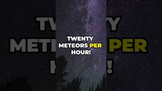 120 meteors per hour light up the night sky  Meteor Shower 2024 meteor shorts universe facts [upl. by Oznecniv]