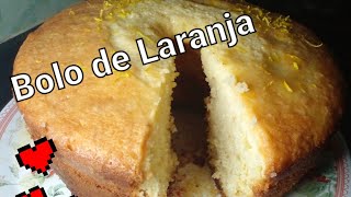 BOLO DE LARANJA FOFO E MOLHADINHO [upl. by Eibrik]