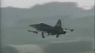 Northrop F20 Tigershark Crash 1984 [upl. by Atsev345]