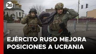 El Ejército ruso mejora sus posiciones para el ataque a Ucrania [upl. by Akeemat]