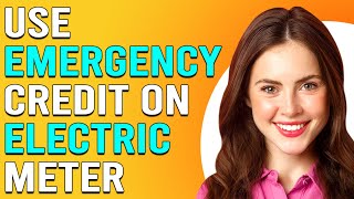 How To Use Emergency Credit On Electric Meter How Emergency Credit Works On A Smart PAYG Meter [upl. by Pomeroy]