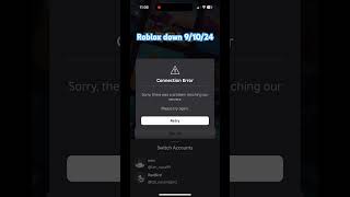 Roblox down 91024 [upl. by Adelaida]