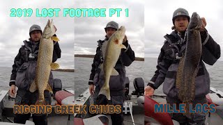 Late Fall Rigging Mille Lacs  2019 Footage [upl. by Dayiz1]