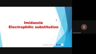 pyrazole imidazole electrophilic substitution Part F [upl. by Eisenhart873]