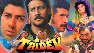 Tridev Full Movie  Naseeruddin Shah  Sunny Deol  Jackie Shroff  Madhuri Dixit  Facts and Review [upl. by Ahselef]