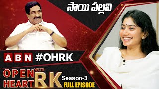 Sai Pallavi Open Heart With RK  Full Episode  Season 3  OHRK [upl. by Pedrotti]